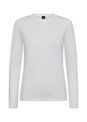 Hype The Detail ls logo bluse Hvid